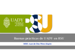 Buenas prácticas de UADY en RSU