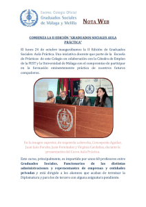 aula práctica - Colegio Oficial de Graduados Sociales de Málaga