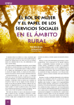 El rol de mujer y el papel de los Servicios Sociales en el ámbito rural