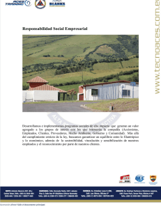 Responsabilidad Social Empresarial