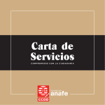 Carta de Servicios - Anafe-Cite