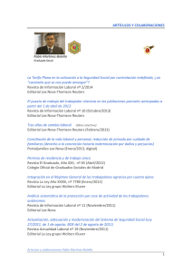 Articulos y Colaboraciones PMB