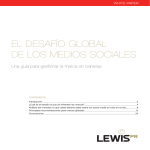 El dEsafío global dE los MEdIos socIalEs