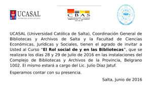 UCASAL (Universidad Católica de Salta
