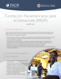 Fundación Panamericana para el Desarrollo (PADF)