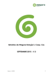 Estatutos de Megara Energía S. Coop. CyL SEPTIEMBRE 2015 – V.3