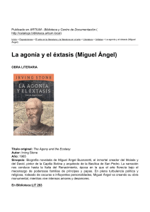 La agonía y el éxtasis (Miguel Ángel)