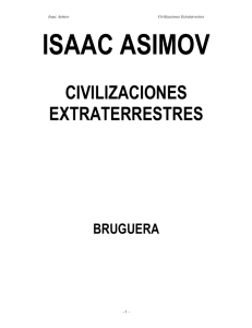 Isaac Asimov - Civilizaciones Extraterrestres
