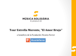 Tour Estrella Morente, “El Amor Brujo”