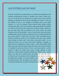 LAS ESTRELLAS DE MAR