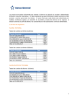 Cuentas de Depósitos.