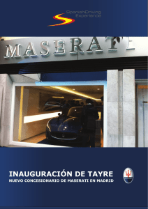 9. 28 Junio 2011 Inauguración del nuevo concesionario Tayre