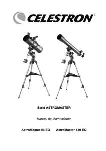 Serie ASTROMASTER Manual de Instrucciones