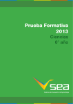 Prueba Formativa 2013