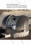 Kit de Prensa sobre el European Extremely Large Telescope