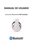 manual de usuarios Auricular BT Iwon BH-1