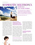 respiración holotropica - Revista Bienestar y Salud