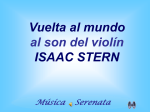 Vuelta al mundo al son del violín ISAAC STERN