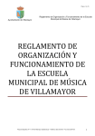 Reglamento Escuela de Música 14-08-2012