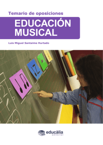 Tema 1 y 2 Educacion musical.indd