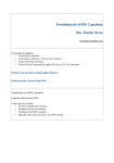 Currículum del Secretariado de ANPE Cantabria