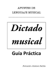 Dictado musical – Guía práctica