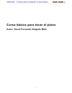 Curso básico para tocar el piano Autor