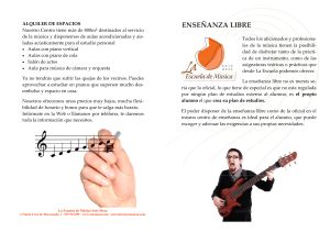 ENSEÑANZA LIBRE.pub - Escuela de Música Soto Mesa