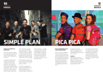 simple plan pica pica - Parque Fundidora || Revista Oficial