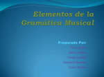 Elementos de la Gramática Musical