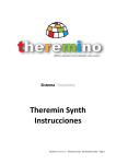 Theremin Synth Instrucciones