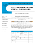 ESCUELA PRIMARIA JOHNSON NOTICIAS THUNDERBIRD