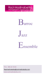 Barroc Jazz Ensemble