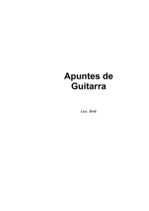 Apuntes de Guitarra