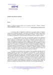RESEÑA DE PUBLICACIONES Marzal, C. (2010) El régimen
