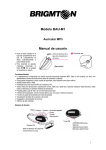 Modelo BAU-M1 Manual de usuario