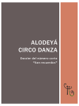 only Spanish, sorry! - Alodeyá Circo Danza