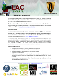 COMPETENCIA DE GRABACI&Oacute;N