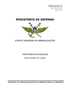 MINISTERIO DE DEFENSA