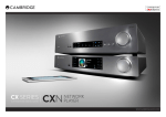 CX SERIES - Cambridge Audio