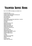 service hour suggestions 2013