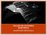 Presentacion Guitarra Eléctrica - Asociación Cultural Jardín de