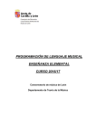 Lenguaje Musical - Conservatorio Profesional de Música de León