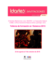 invitación talleres de flamenco