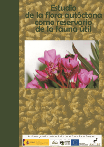 Estudio de la flora autóctona como reservorio de la fauna útil