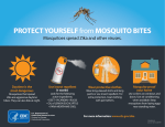 Protect yourself from mosquito bites