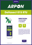 ARPON DELTASECT 015 RTU es un insecticida a base de