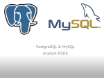 postgresl mysql FODA - PostgreSQL Argentina