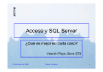 Access y SQL Server