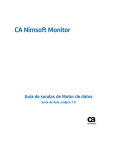Guía de sondas de Motor de datos de CA Nimsoft Monitor